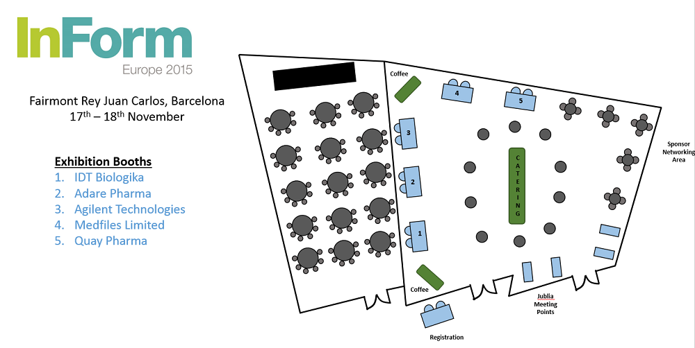 InForm Europe 2015 floor plan