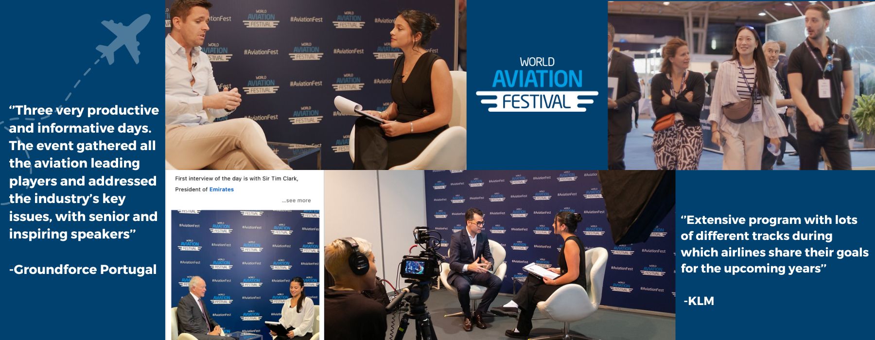 Apply for a free press pass at World Aviation Festival