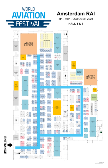 World Aviation Festival 2024 Floor Plan
