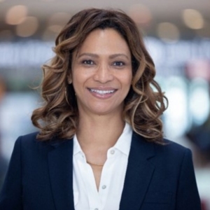 Deborah Flint speaking at World Aviation Festival