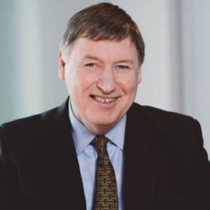 Philip Marnick speaking at Connected World KSA