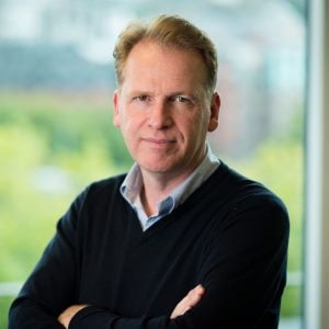 Nigel Toon speaking at Connected World KSA