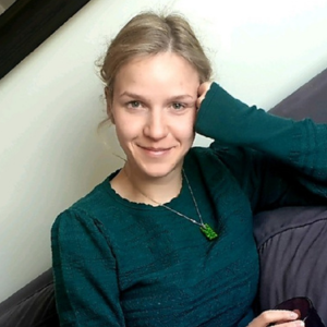 Ugne Kleinauskaite speaking at Connected World KSA