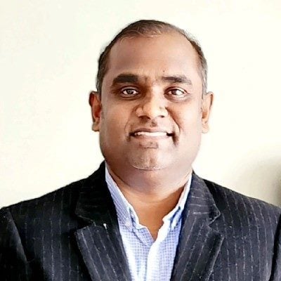 Santosh Misal speaking at Festival of Biologics San Diego