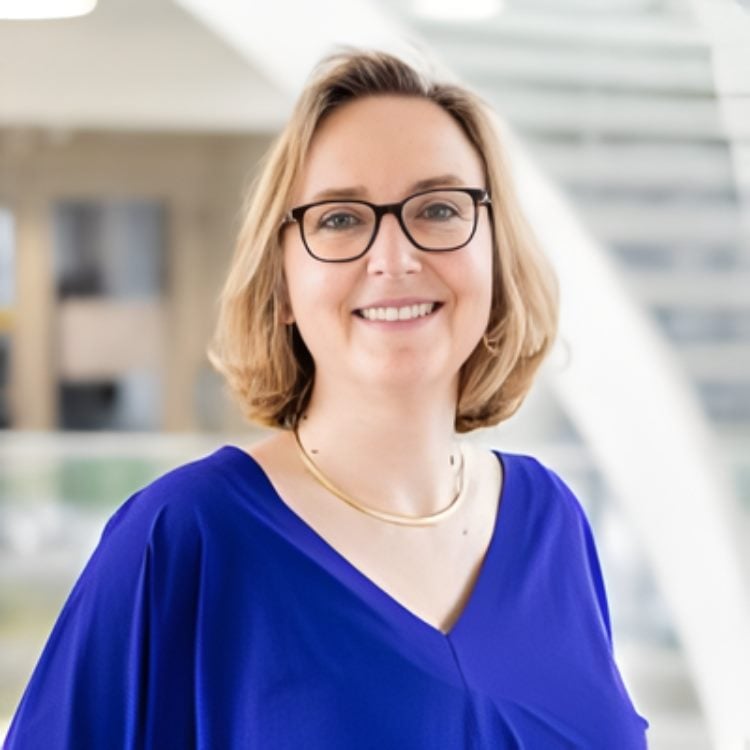 Anne Kerber speaking at Festival of Biologics Boston