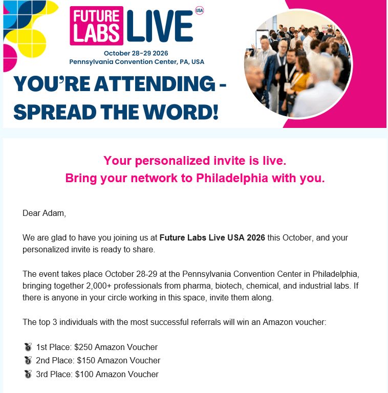 FUTURE LABS LIVE 2026 - Exhibiting Banner