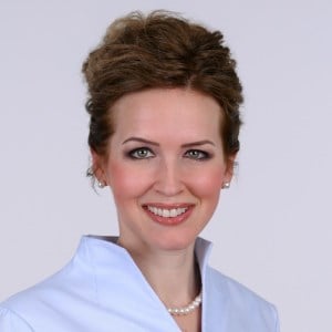 Anja Riedle speaking at Rail Live