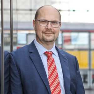 Christoph Grimm speaking at Rail Live