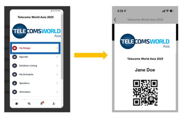 Generate your QR code for onsite badge collection