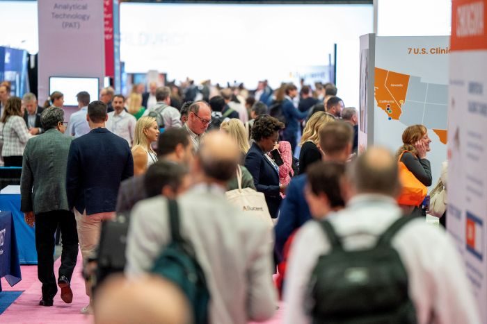 Busy exhibition hall at the World BioSecurity Congress & Expo USA