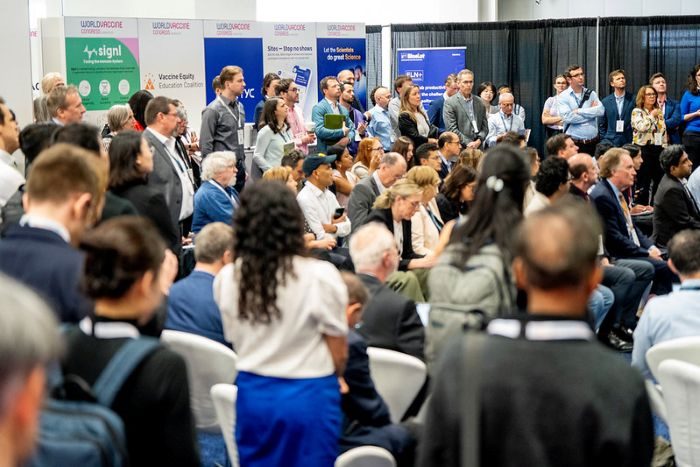 Presentation crowd