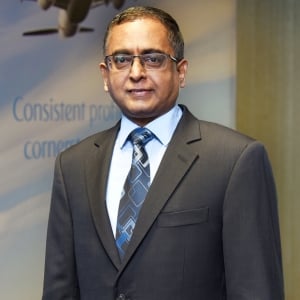 Anand Lakshminarayanan at Aviation Festival Asia