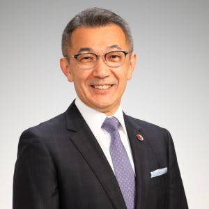 Victor Osumi speaking at Aviation Festival Asia