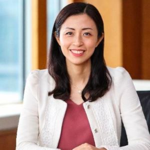 Jeanette Mao speaking at Aviation Festival Asia