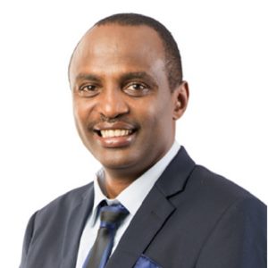 David Mugambi speaking at EV Charge Live Africa