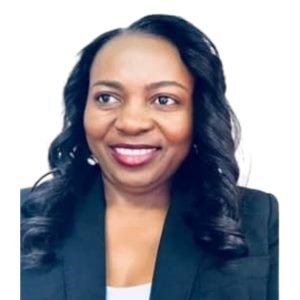 Johanna Shikukutu speaking at EV Charge Live Africa