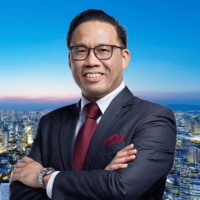Togap Siagian speaking at EVCharge Live Indonesia