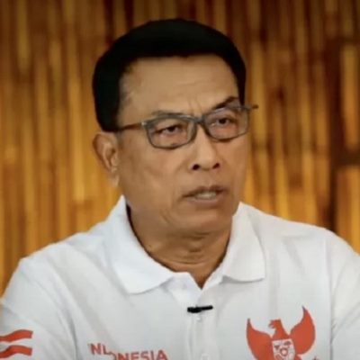 Dr H C Moeldoko at EVCharge Live Indonesia