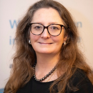 Marie-Claude Hemming speaking at Highways UK