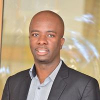 Ian Mwiinga speaking at The Mining Show