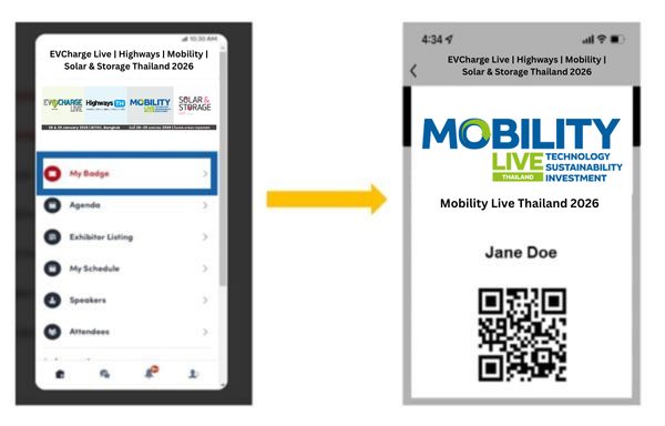 Generate your QR code for onsite badge collection