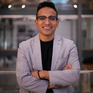 Ashish Shrestha speaking at MOVE America