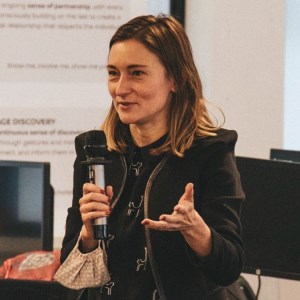Elena Boisseuil speaking at MOVE 2025