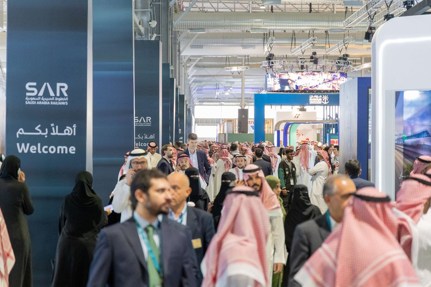 Saudi International Rail exhibition