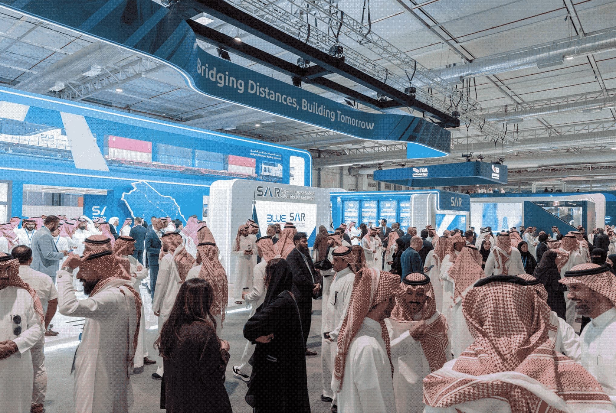 Networking at Saudi International Rail