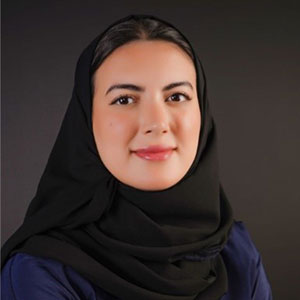 Reem Alshammari speaking at Seamless Middle East