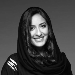 Esraa Al Sharief speaking at Seamless Saudi Arabia