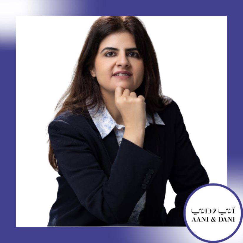 May Kanounji speaking at Shop Arabia