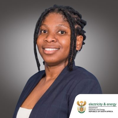 Mvumikazi Vimbani speaking at Solar & Storage Live Africa