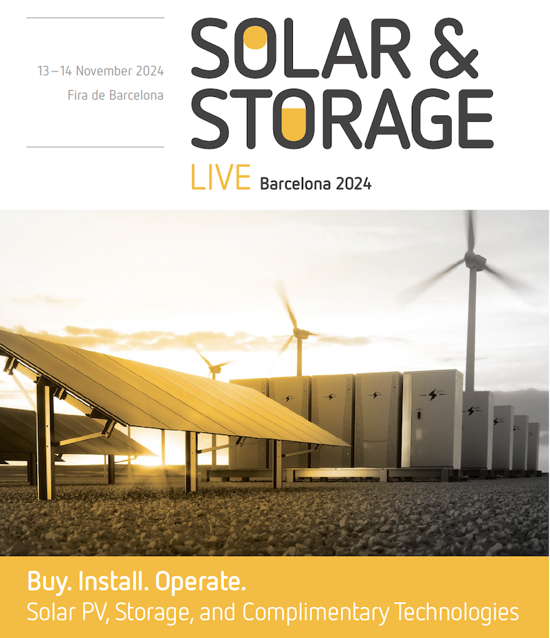 Solar Storage Live Barcelona 2024 prospectus cover image