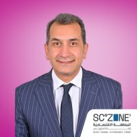 Ahmed Saad speaking at Solar & Storage Live Egypt