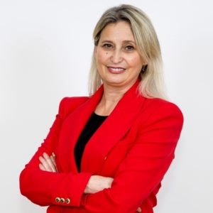 Inmaculada Peiró Gómez speaking at Solar & Storage Live