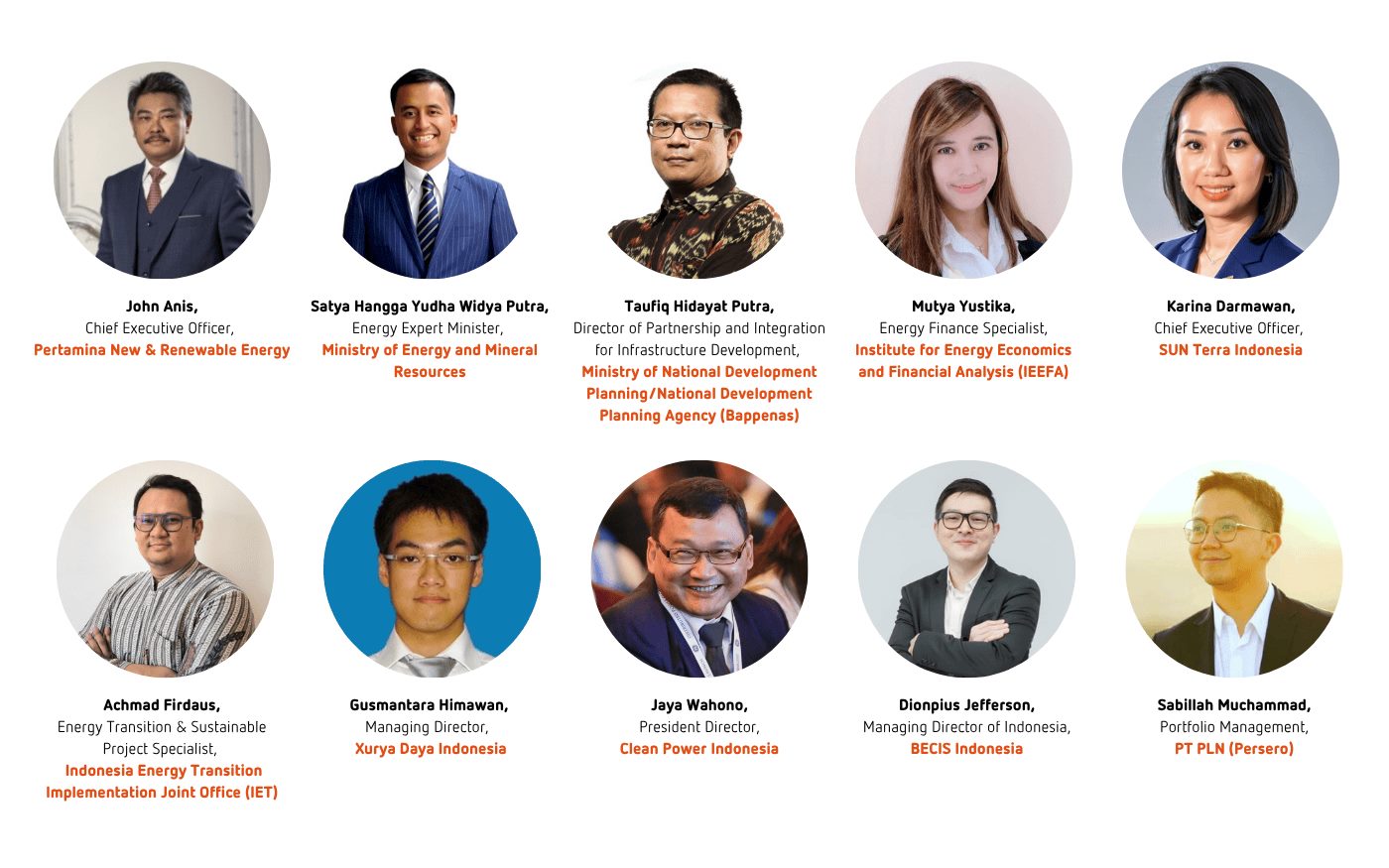 Indonesia's Leading Clean Energy Leaders