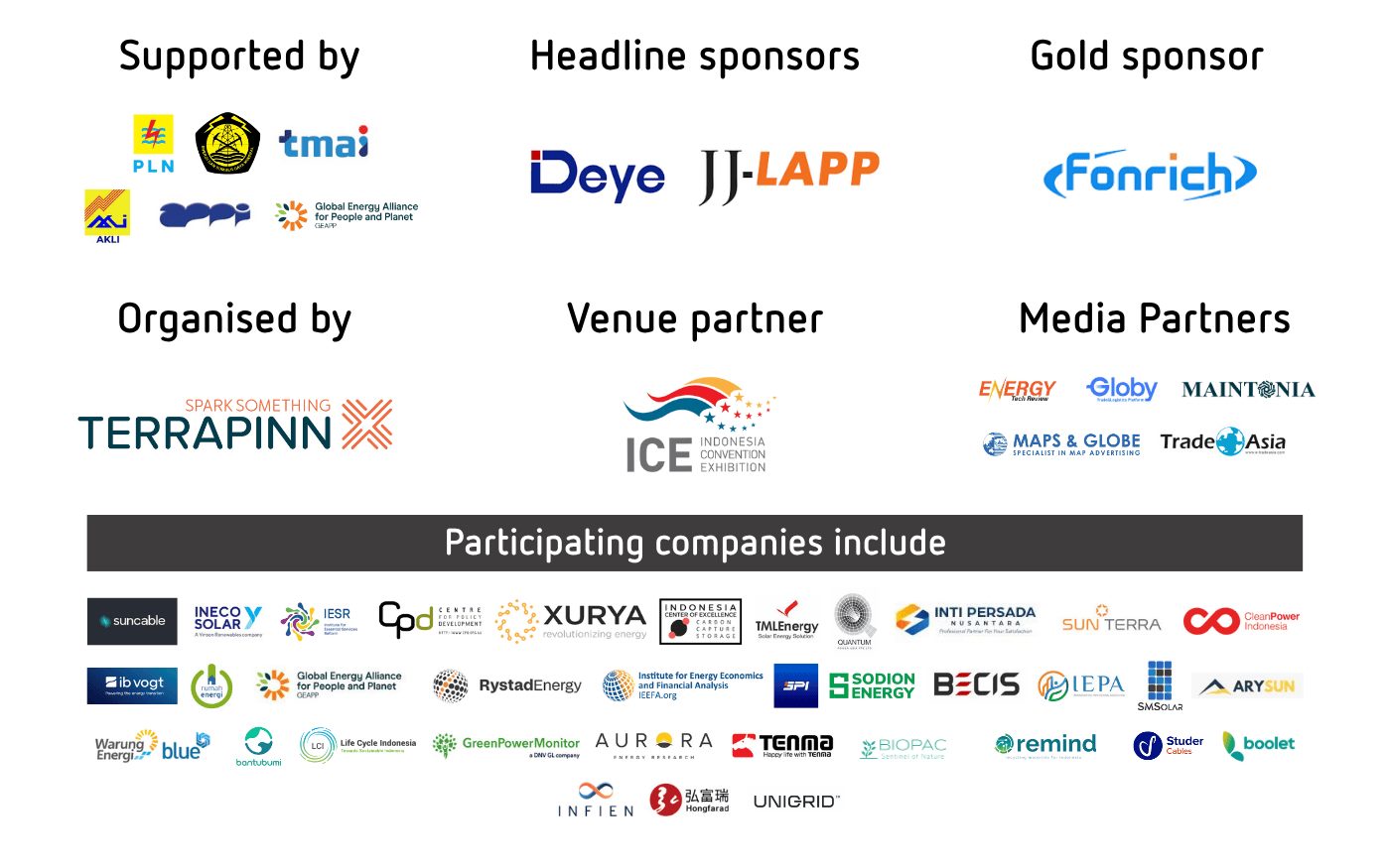 Supporting Partner for Solar & Storage Live Indonesia 2025
