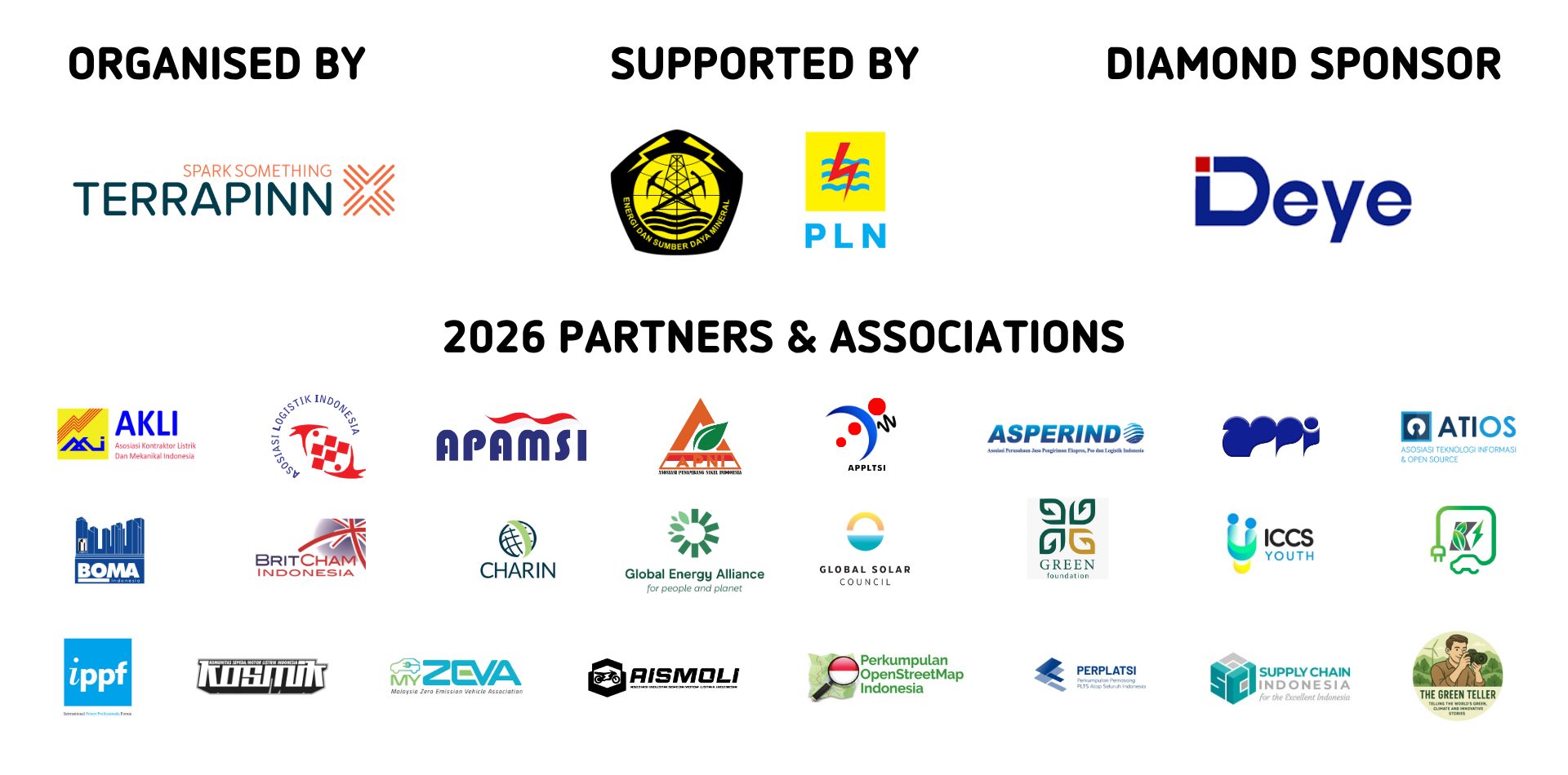 Supporting Partner for Solar & Storage Live Indonesia 2026