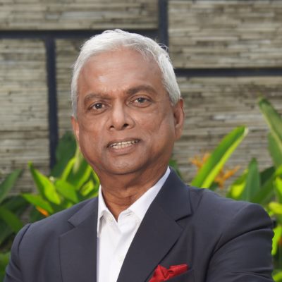 Atem S. Ramsundersingh speaking at Solar & Storage Live Indonesia