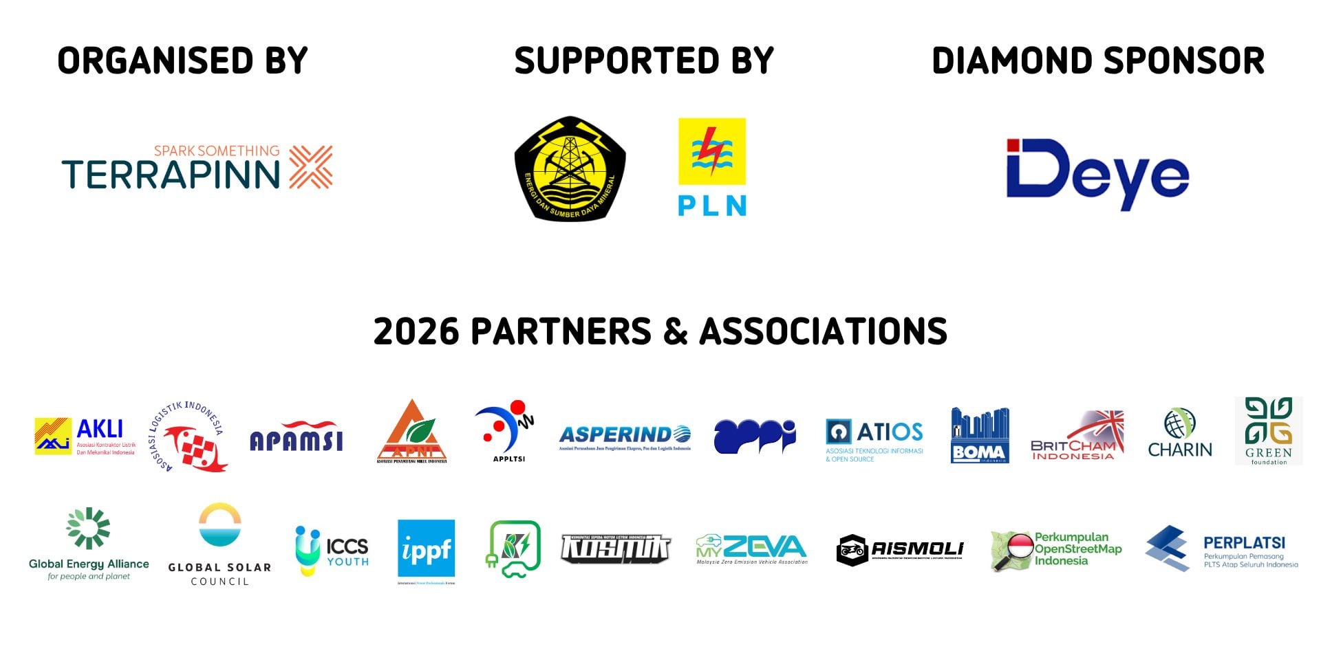 Supporting Partner for Solar & Storage Live Indonesia 2026