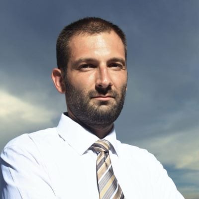 Milan Koev speaking at Solar & Storage Live Indonesia