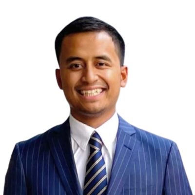 Satya Hangga Yudha Widya Putra speaking at Solar & Storage Live Indonesia