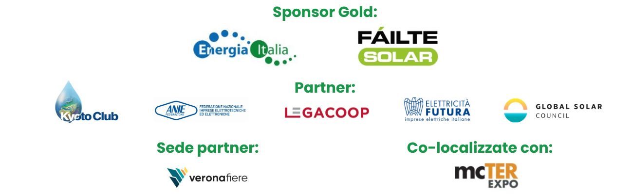 Solar & Storage Live Italia Sponsor and Partners