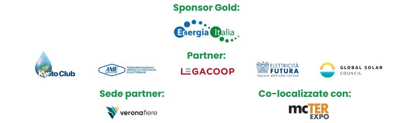 Solar & Storage Live Italia Sponsor and Partners