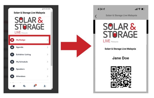 Generate your QR code for onsite badge collection