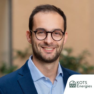 Bejamin Anselme speaking at Solar & Storage Live