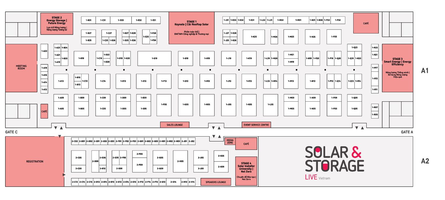 Solar & Storage Live Vietnam 2026 Floorplan