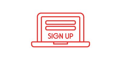 Log in to the app
