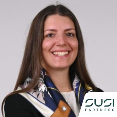 Letizia Coradeschi speaking at Solar & Storage Live